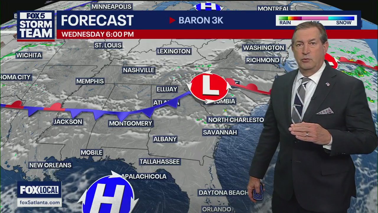 Monday night forecast