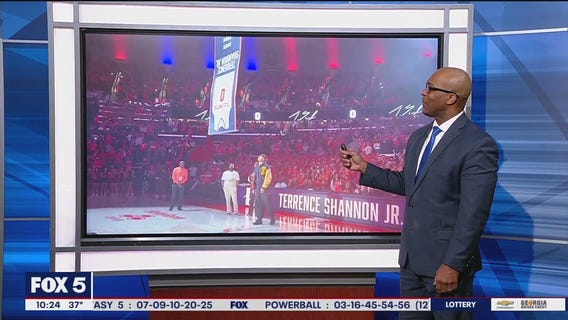 Jersey retirement ceremony mistake