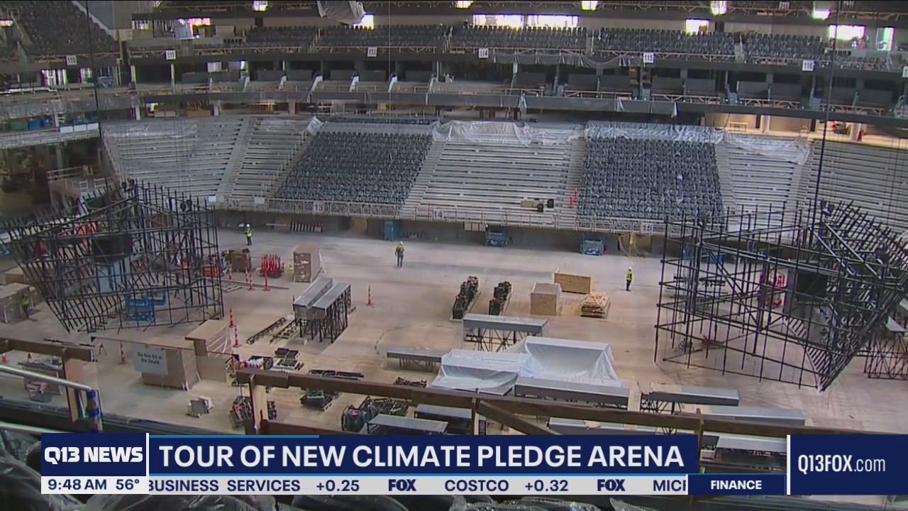 Tour of new Climate Pledge Arena
