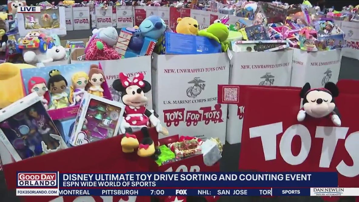 Disney, U.S. Marines host ultimate toy drive