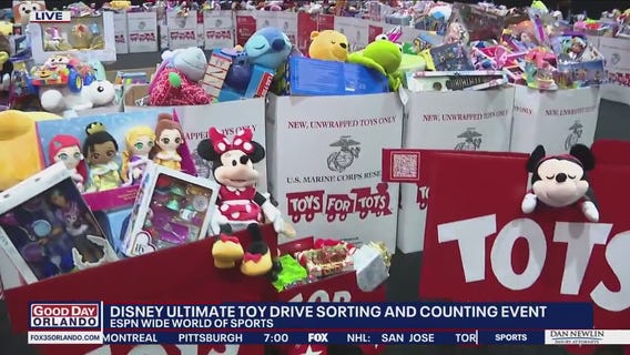 Disney, U.S. Marines host ultimate toy drive
