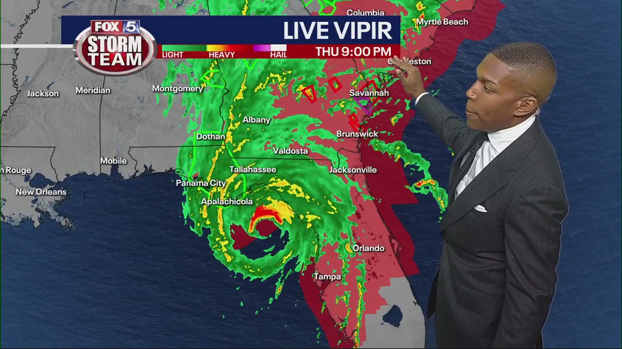 Hurricane Helene 9 p.m. Thursday update | FOX 5 Atlanta