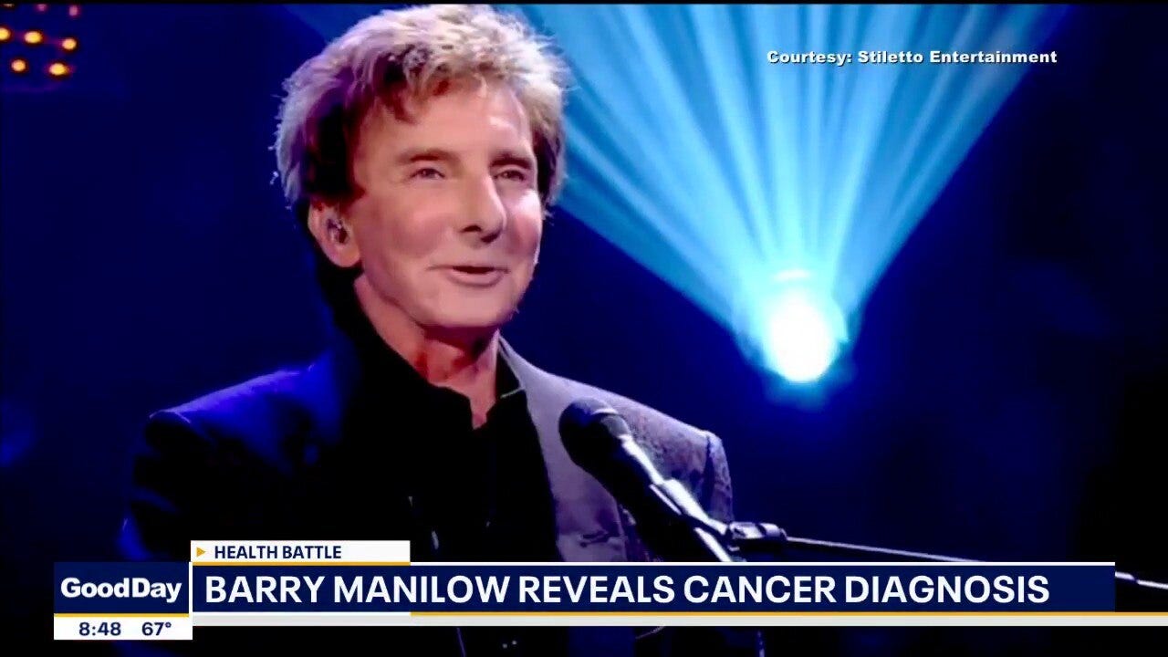 Barry Manilow reveals cancer diagnosis: TMZ