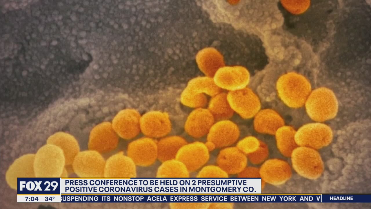 Montgomery County officials to hold press conference on 2 presumptive cases of coronavirus