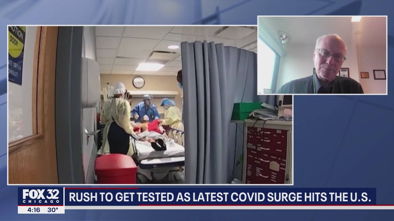 Crowds rush to get tested as latest COVID surge hits US