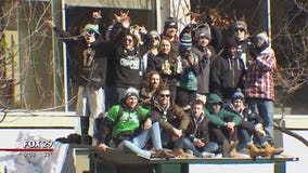 Philadelphia celebrates Super Bowl win with emotional rally, parade