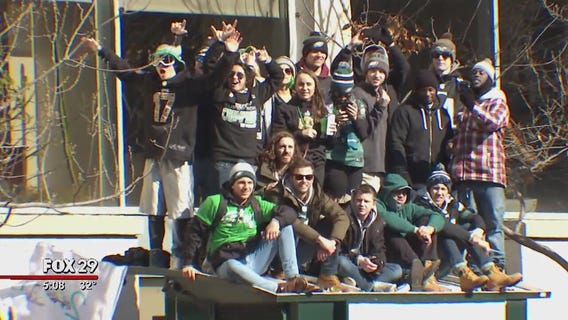 Philadelphia celebrates Super Bowl win with emotional rally, parade