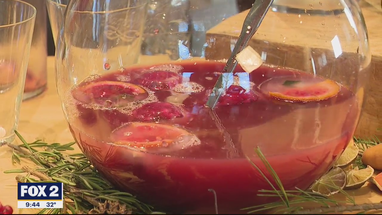 Craft Cocktail Punch for your Holiday Party