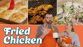 Taste Buds: Crispy Fried Chicken and Buttermilk Biscuits