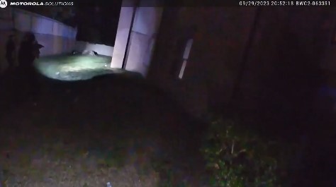Body camera of Bennington shooting - Angle 1