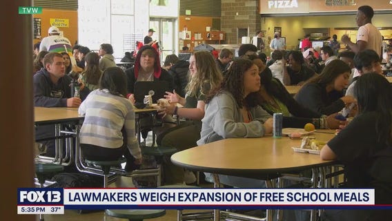 WA lawmakers weigh expansion of free school meals
