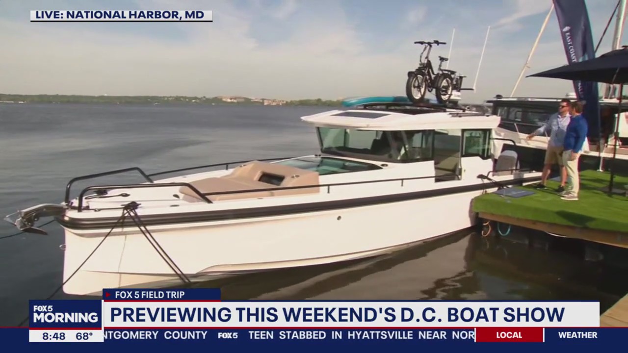 East Coast Yachts shows off some new models at the DC Boat Show