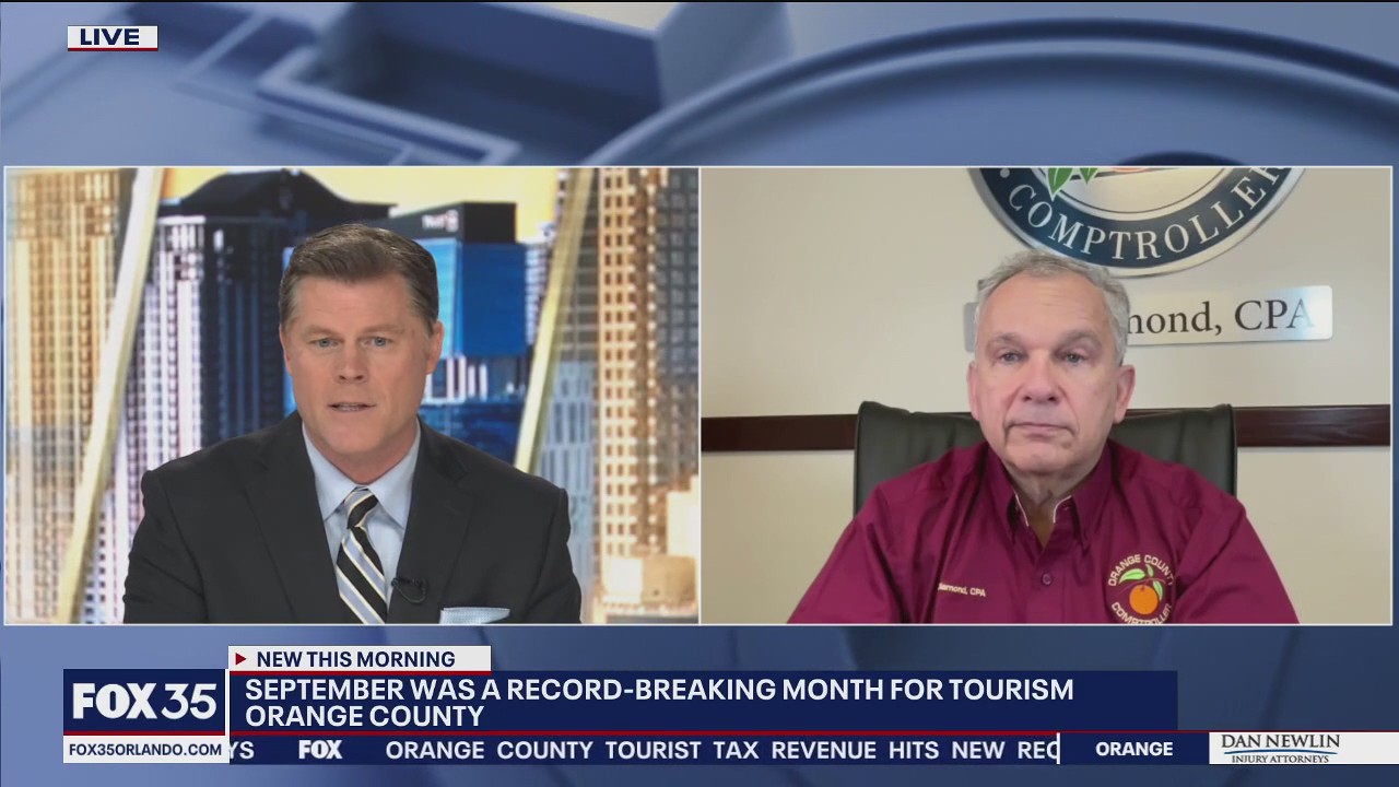 Orange County had record-breaking tourism in September | FOX 35 Orlando