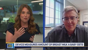 Device measures how much breast milk a baby gets