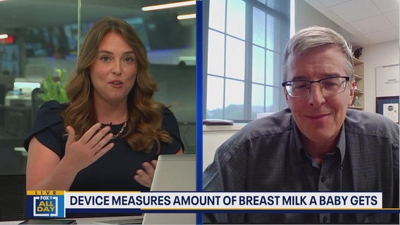 Device measures how much breast milk a baby gets