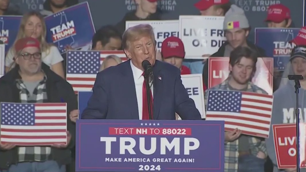 Former President Donald Trump grows lead in latest polls