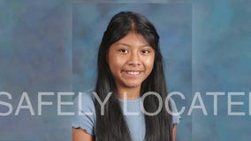 Missing 12-year-old girl found