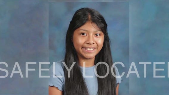 Missing 12-year-old girl found
