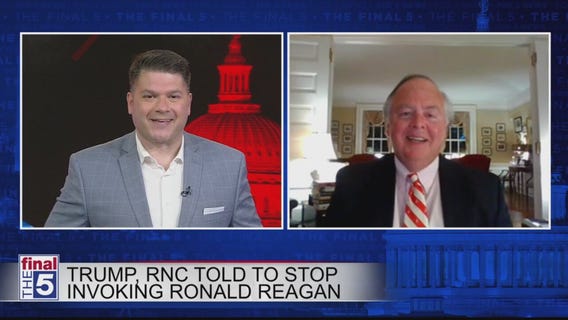 Why was RNC asked to stop using Reagan?s image?