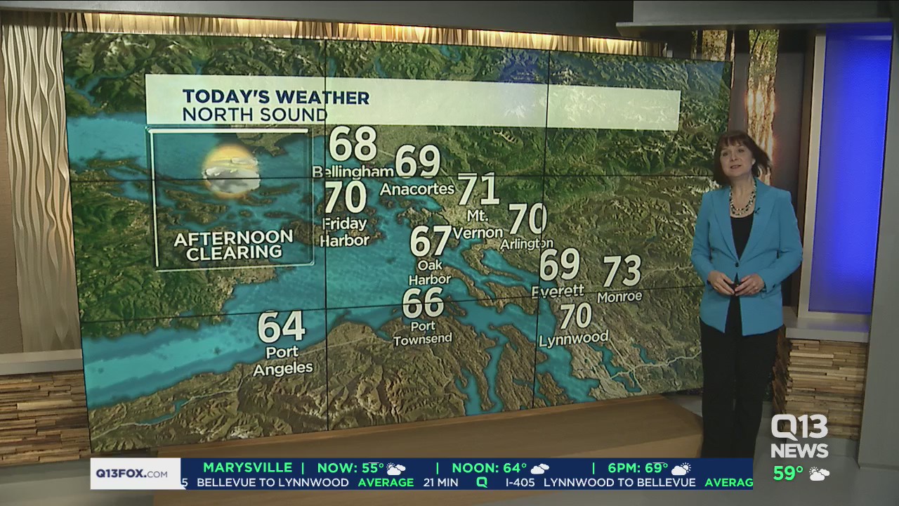Cooler and cloudier Thursday and Friday