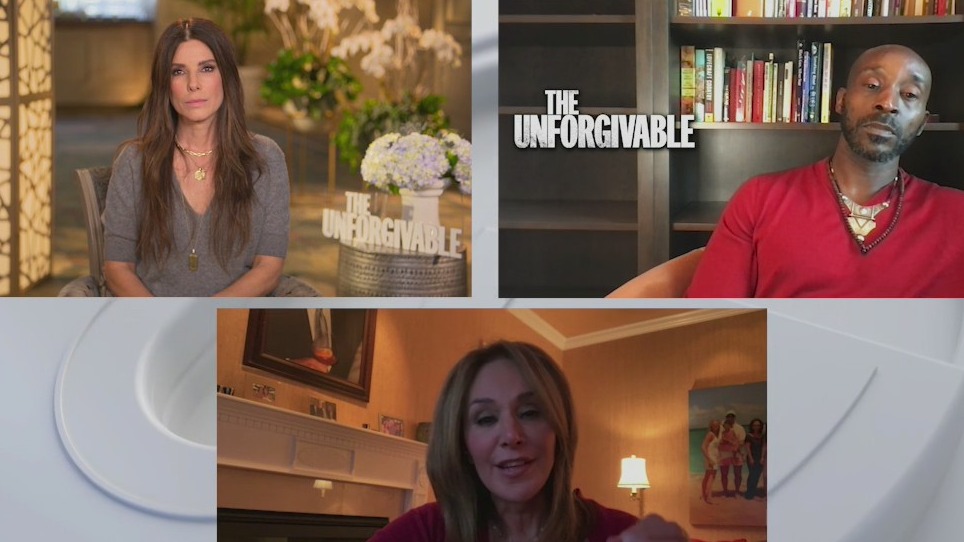 Sandra Bullock and Rob Morgan