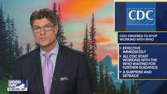 CDC ordered to stop working with WHO immediately