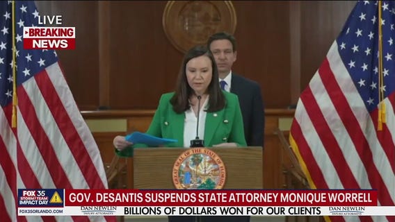 Ashley Moody on Monique Worrell's suspension