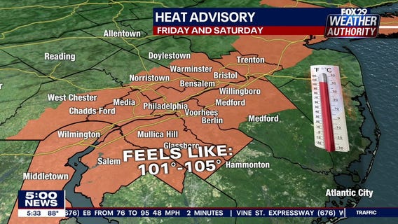 Weather Authority: Intense heat continues Friday ahead of stormy weekend