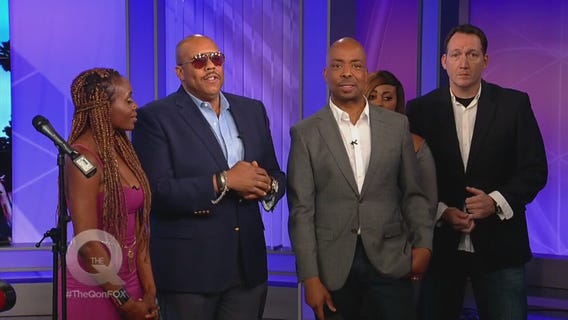 Quincy talks with Dice Raw of "The Roots"