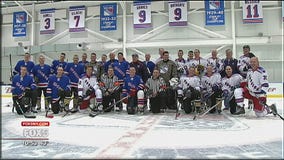 Veterans meet sports legends