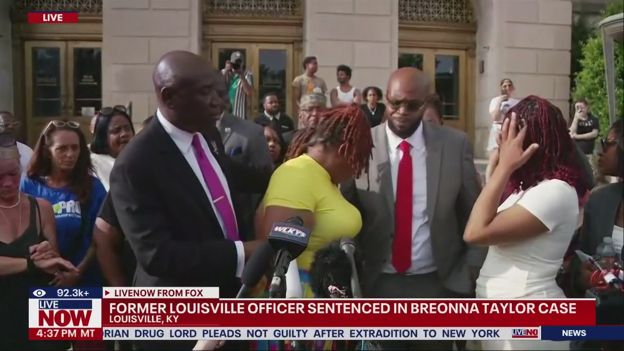 Ex-officer sentenced in Breonna Taylor's death