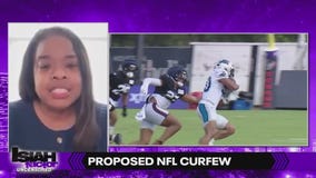 Proposed NFL curfew; unruly, angry sports fans 