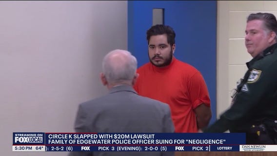 Lawsuit filed against Circle K Stores claims death of Edgewater Police officer was 'preventable'