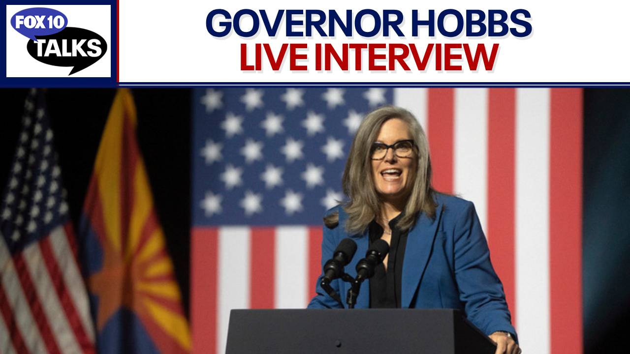 Governor Katie Hobbs live on FOX 10 Talks | FOX 10 Talks | FOX 10 Phoenix