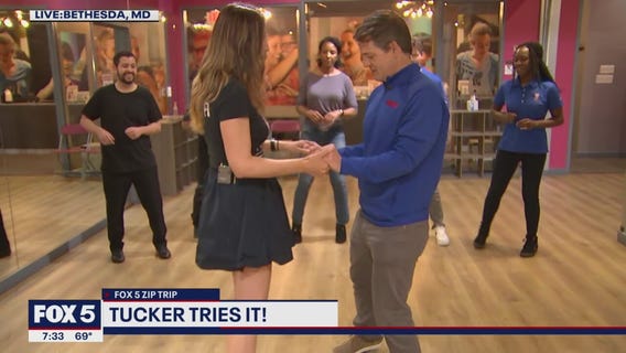 FOX 5 ZIP TRIP: Tucker tries salsa dancing in Bethesda