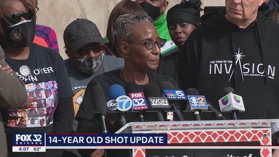 Grandmother of 14-year-old shot at Chicago high school speaks out