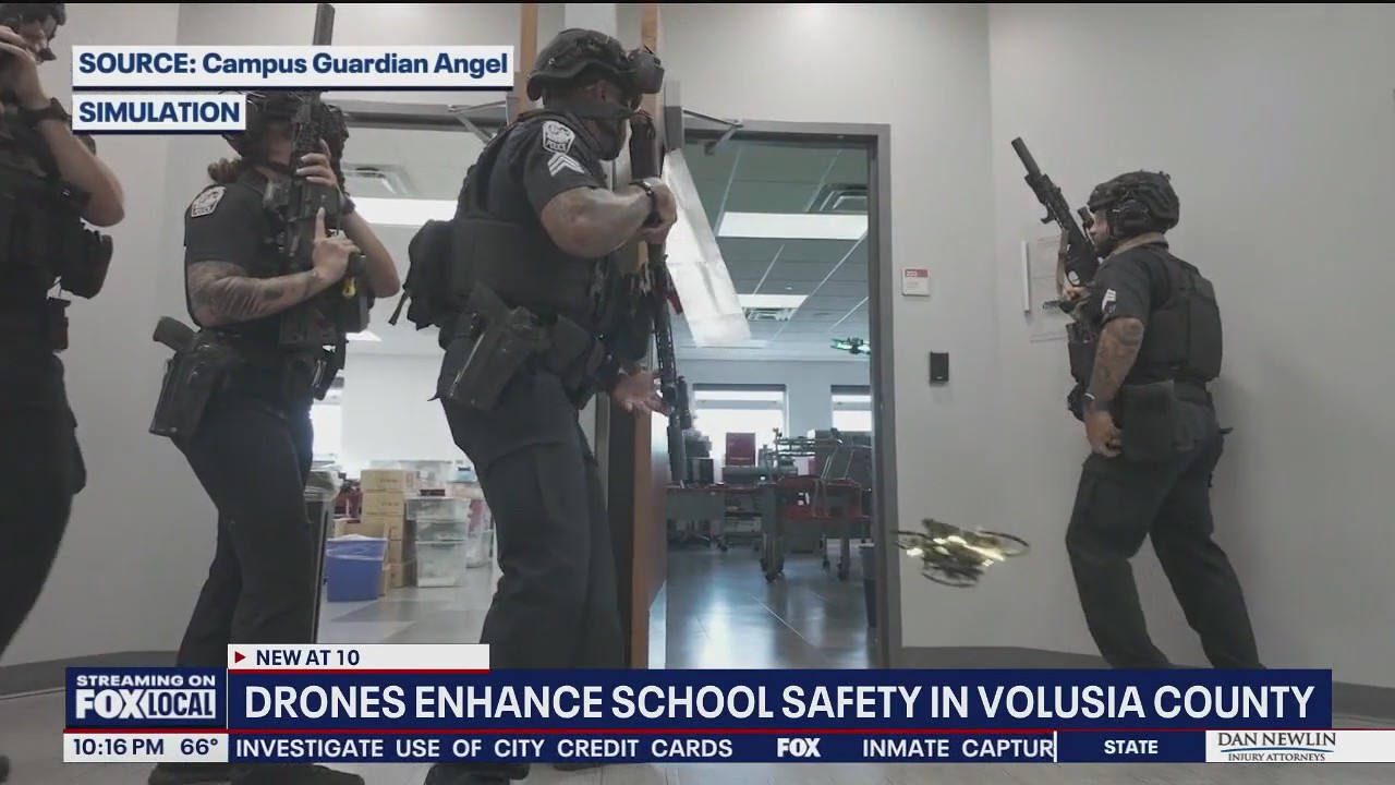 Volusia schools to test drone program aimed at stopping shootings