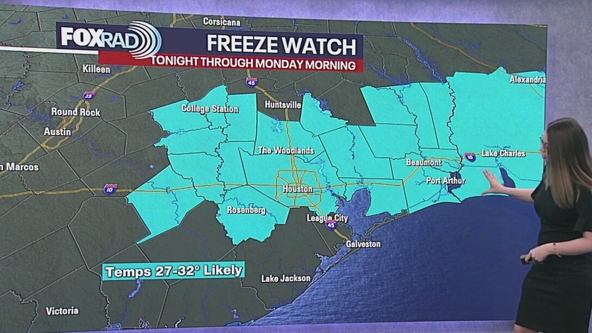 Houston weather: Dec. 14 morning forecast