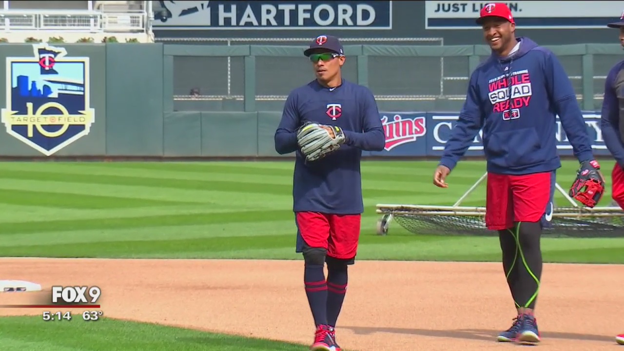 Twins get in practice ahead of Opening Day