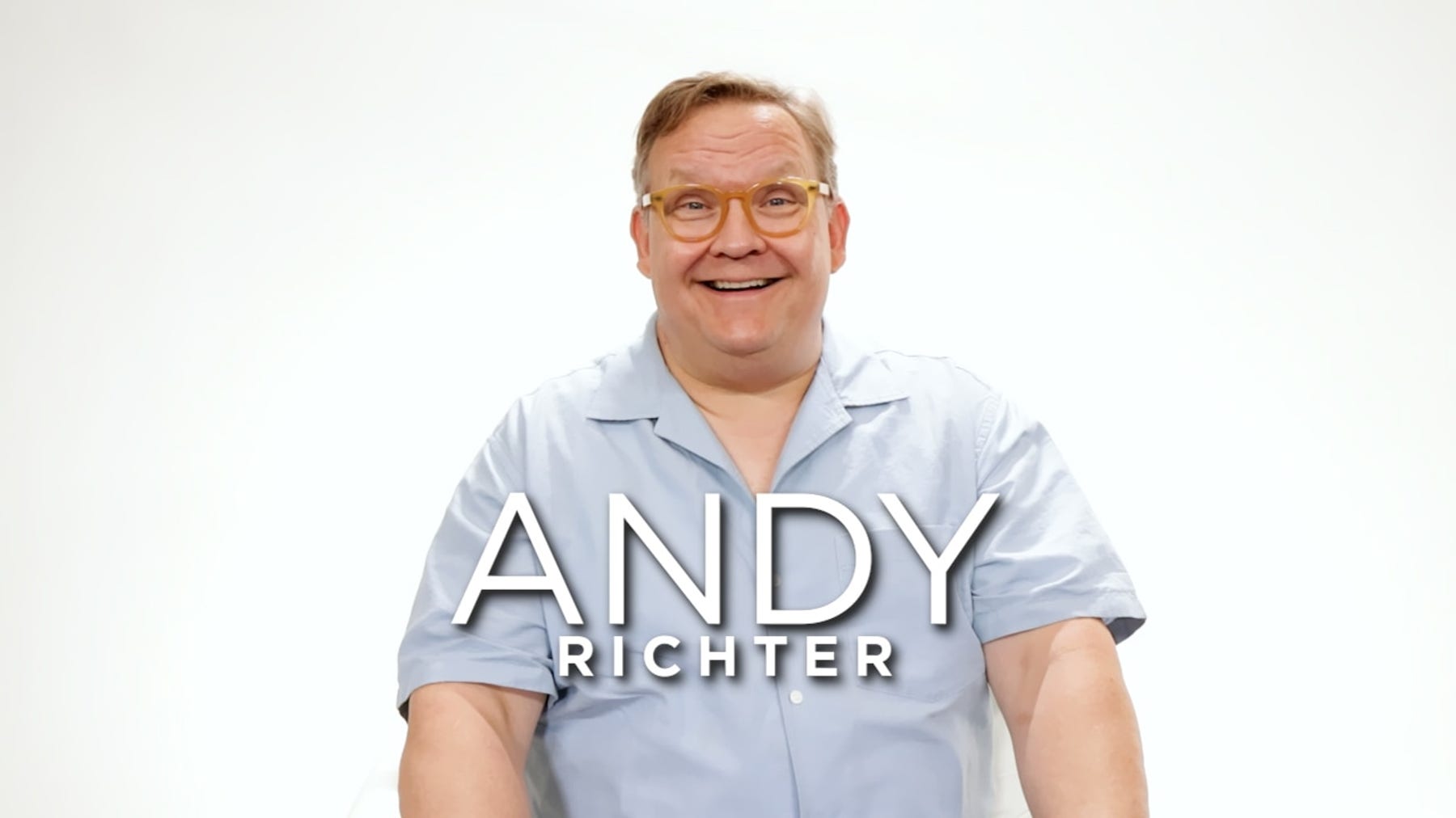 The Sit: Andy Richter gets real about late night laughs, LEGO battles & more!