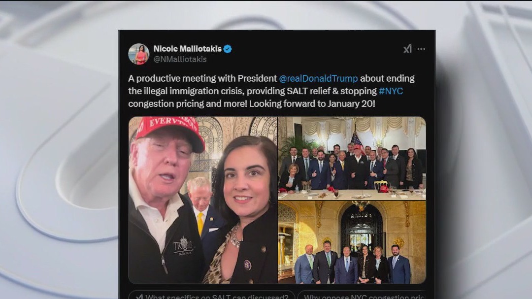 NY Republicans, Trump talk NYC congestion pricing