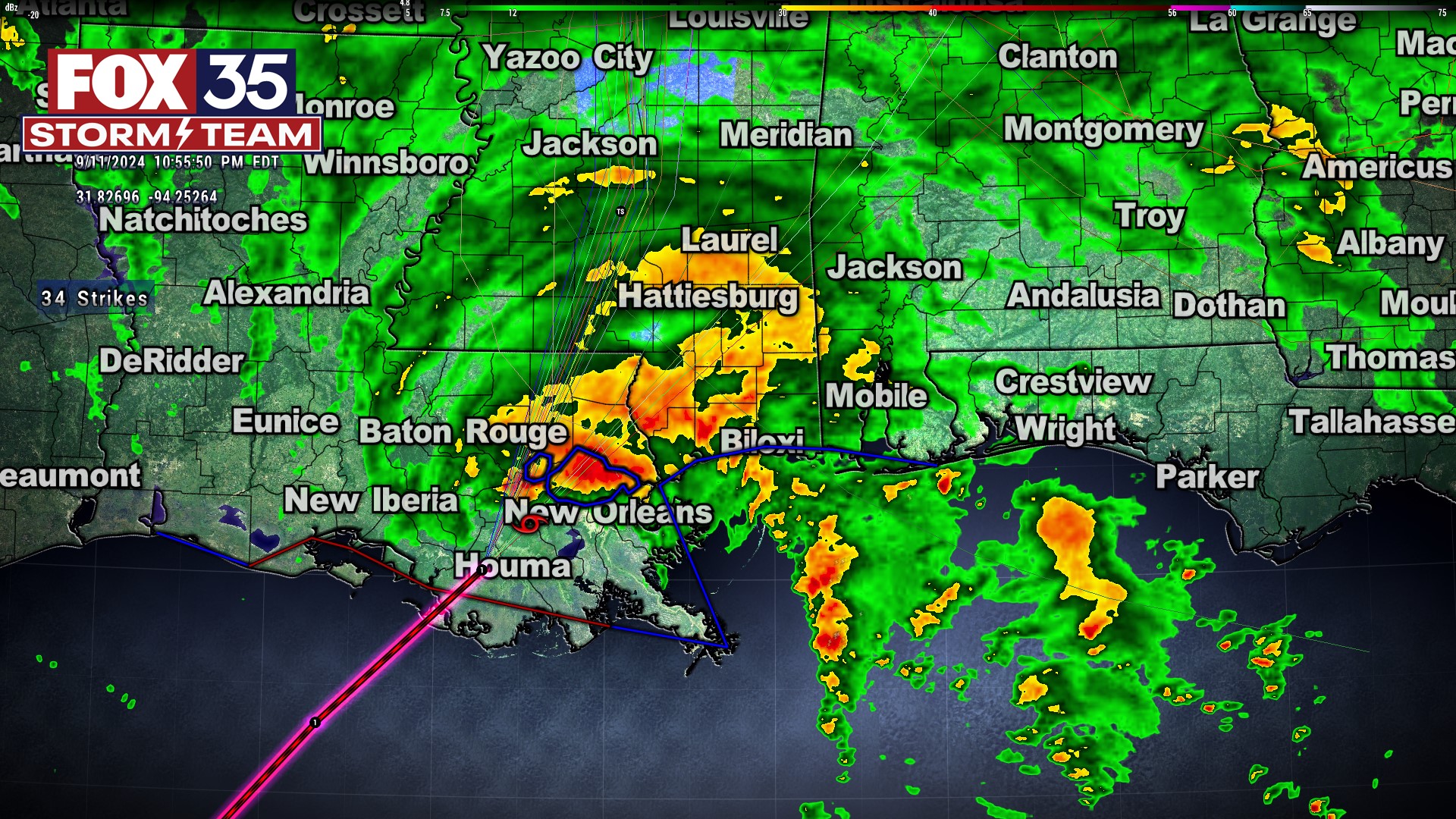 Francine weakens to tropical storm hours after landfall | FOX 35 Orlando