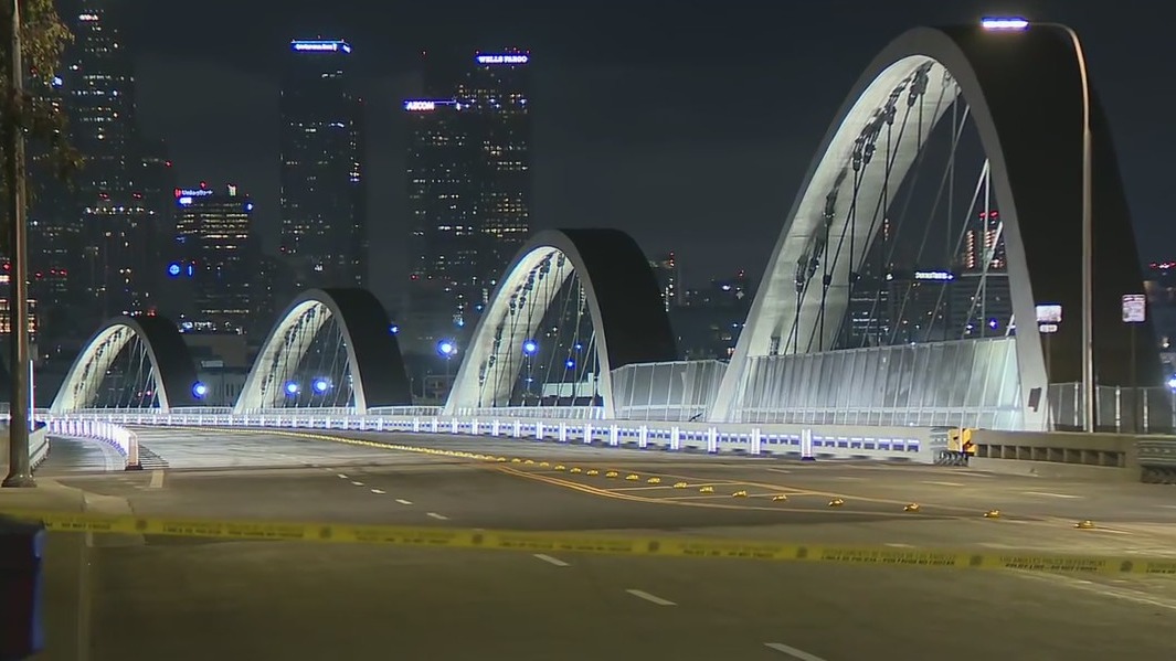 $588M Sixth Street Bridge closed indefinitely due to illegal activity concerns