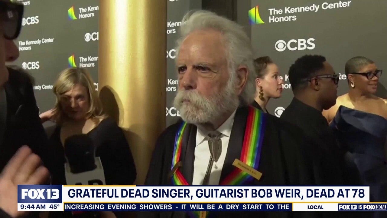 Grateful Dead’s Bob Weir dead at 78