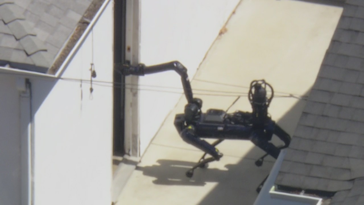 LAPD robot dog enters home following shooting