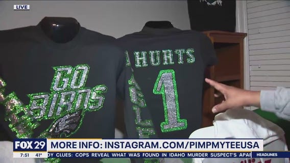 Get custom, head-turning Philadelphia sports gear from Pimp My Tee USA