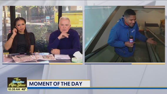 MOMENT OF THE DAY: Fixing the Escalator