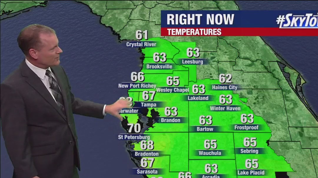 Tampa Weather | Wednesday morning forecast