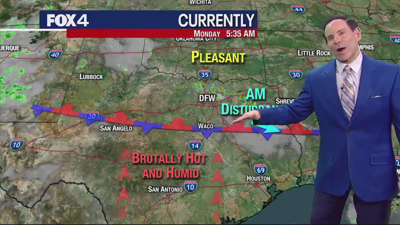 Dallas weather: July 10 morning forecast