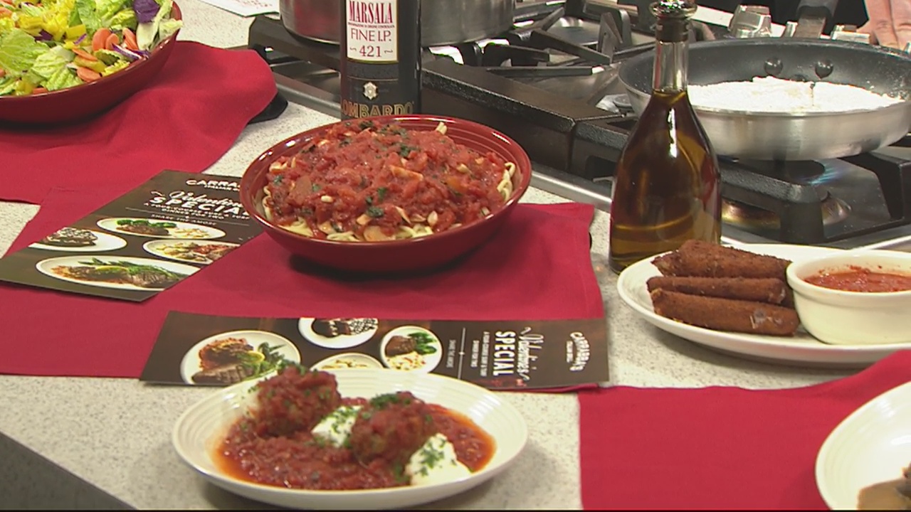 Celebrating Valentine's Day with Carrabba's